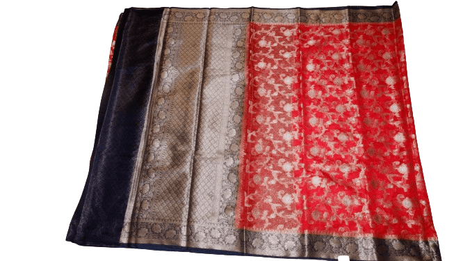 Banarasi Multicolour Tissue Silk With Rich Pallu Saree