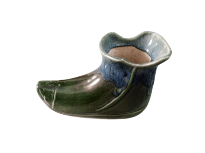 Ceramic Clay Boot Design Vase