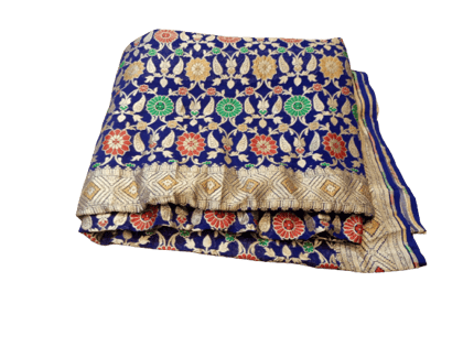 Blue Banarasi Saree