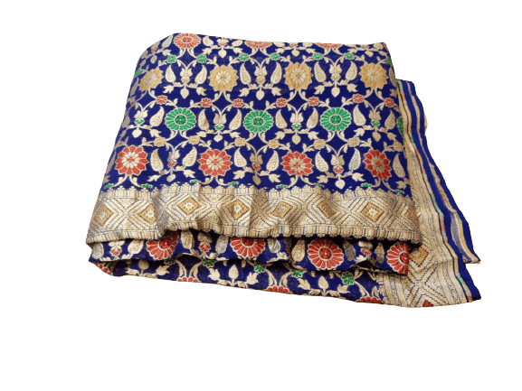 Blue Banarasi Saree