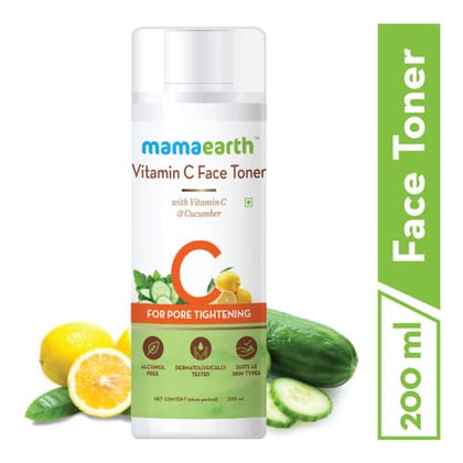 Mamaearth Vitamin C Face Toner For Pore Tighteneing (200ml)