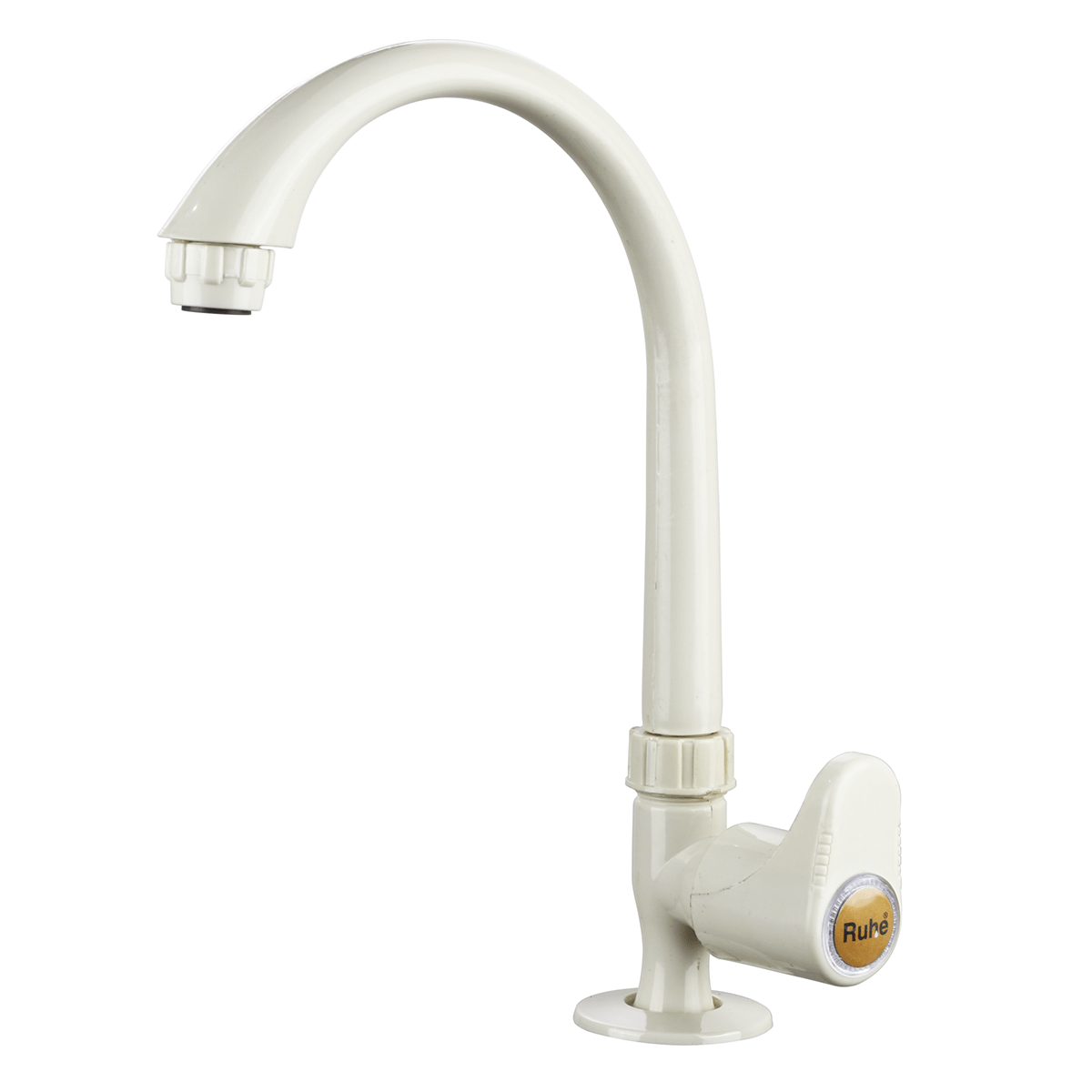 City PTMT Swan Neck with Swivel Spout Faucet - by Ruhe®