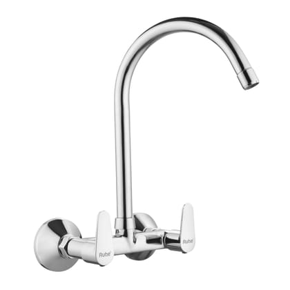 Eclipse Sink Mixer Brass Faucet with Large (20 inches) Round Swivel Spout - by Ruhe®
