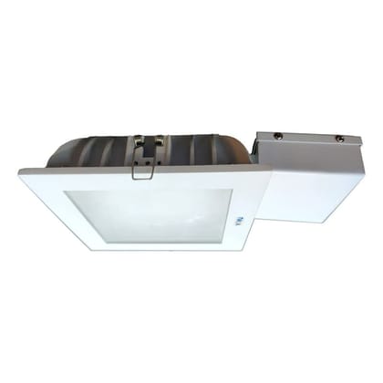 LAVOV Aluminium 15W- Square Led Downlight - Recessed, Body Colour - White, LED - White (6k), Warranty - 2 Years