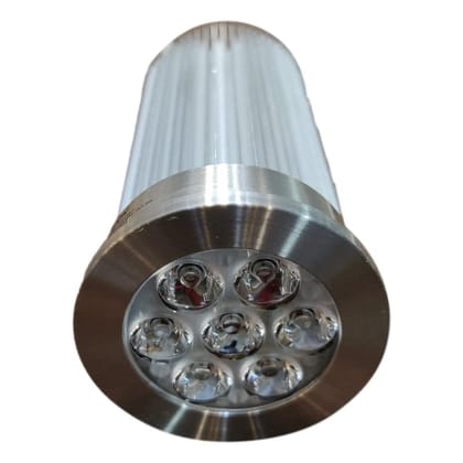 LAVOV Aluminium 7W- LED Mr-16 Lamp - Mr-16 Fitting, Body Colour - Satin Nickel, LED - White (6k), Warranty - 2 Years