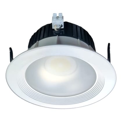 LAVOV Plastic Round LO-FR-1606-10W-WW COB Downlight - Warm White