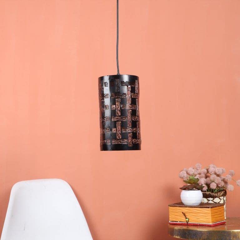 Elegant Home - - and - - Decor ELIANTE Sunrise Iron Hanging Light Black for Living Room, Bedroom
