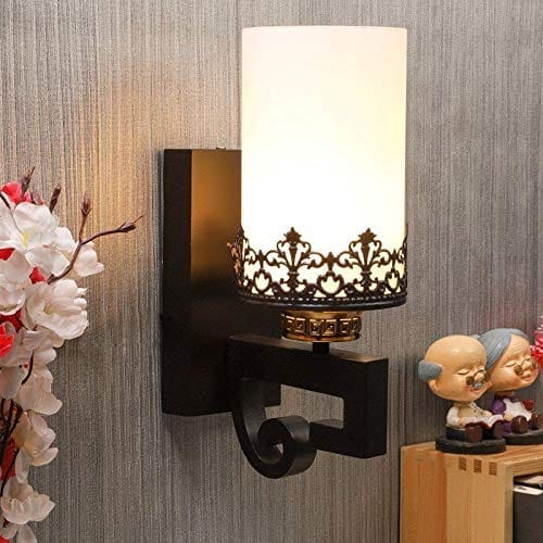 ELIANTE - Wooden Wood Wall Light -S-194-1W - by Jainsons Lights - Without Bulb