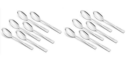 Montavo by fns Helios Stainless Steel Tea Spoon 12 Pcs Set