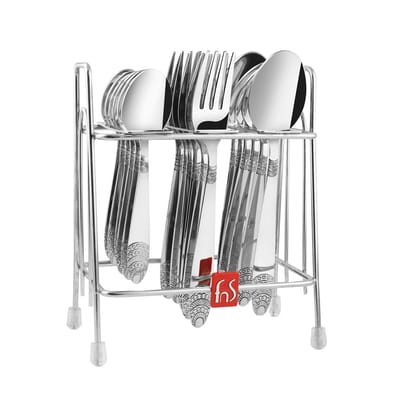 FnS Kenwood 18 PC Cutlery Set with Cutlery Stand