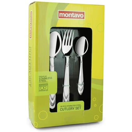 FnS International Pvt Ltd Retro 18 Pc Cutlery Set