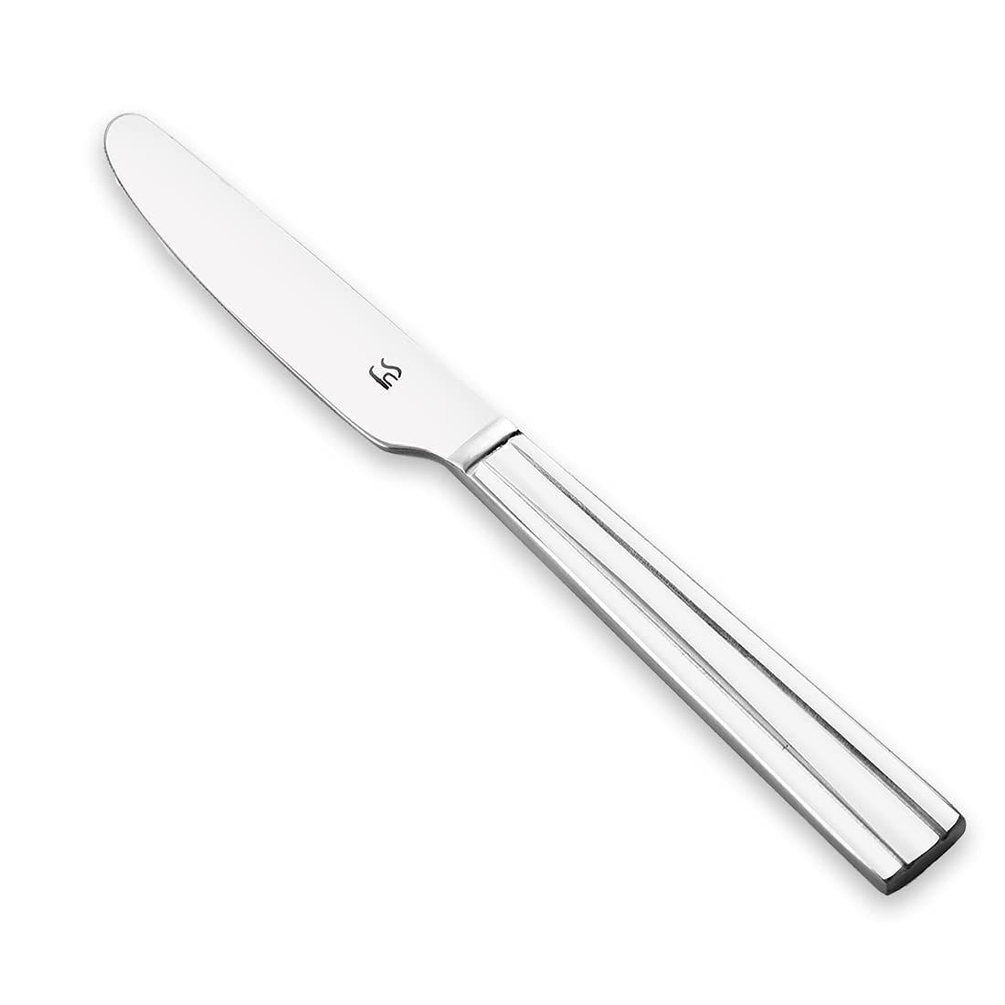 FNS International Pvt Ltd Food Grade Stainless Steel Venice Dinner Knife, 32.5 Quart, Grey