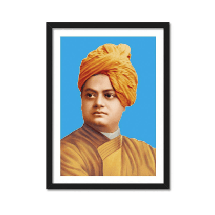 Vivekanand Photo with Frame (12x18 Inch)