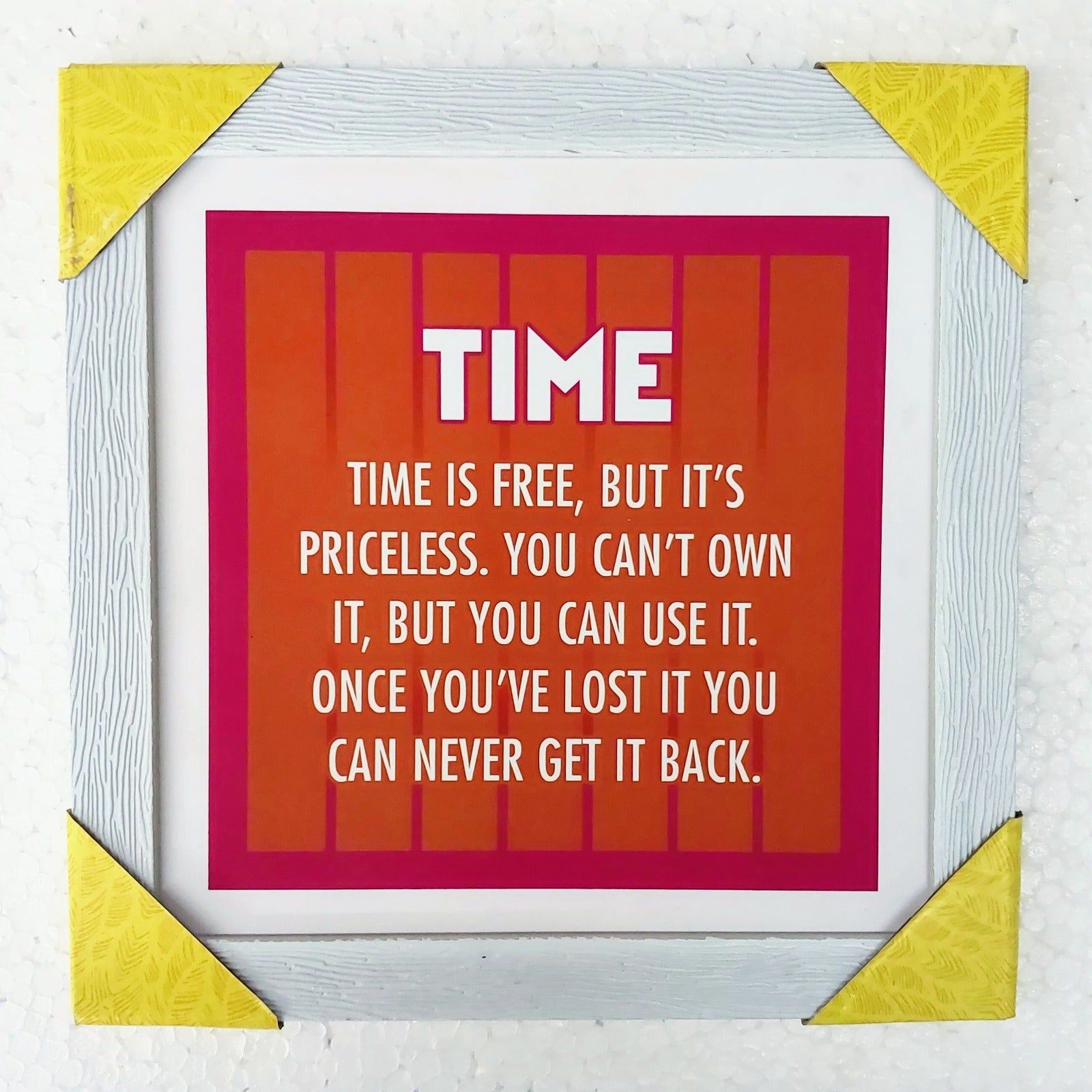 Motivational Quotes Wall Frame @ Factory price 8X8