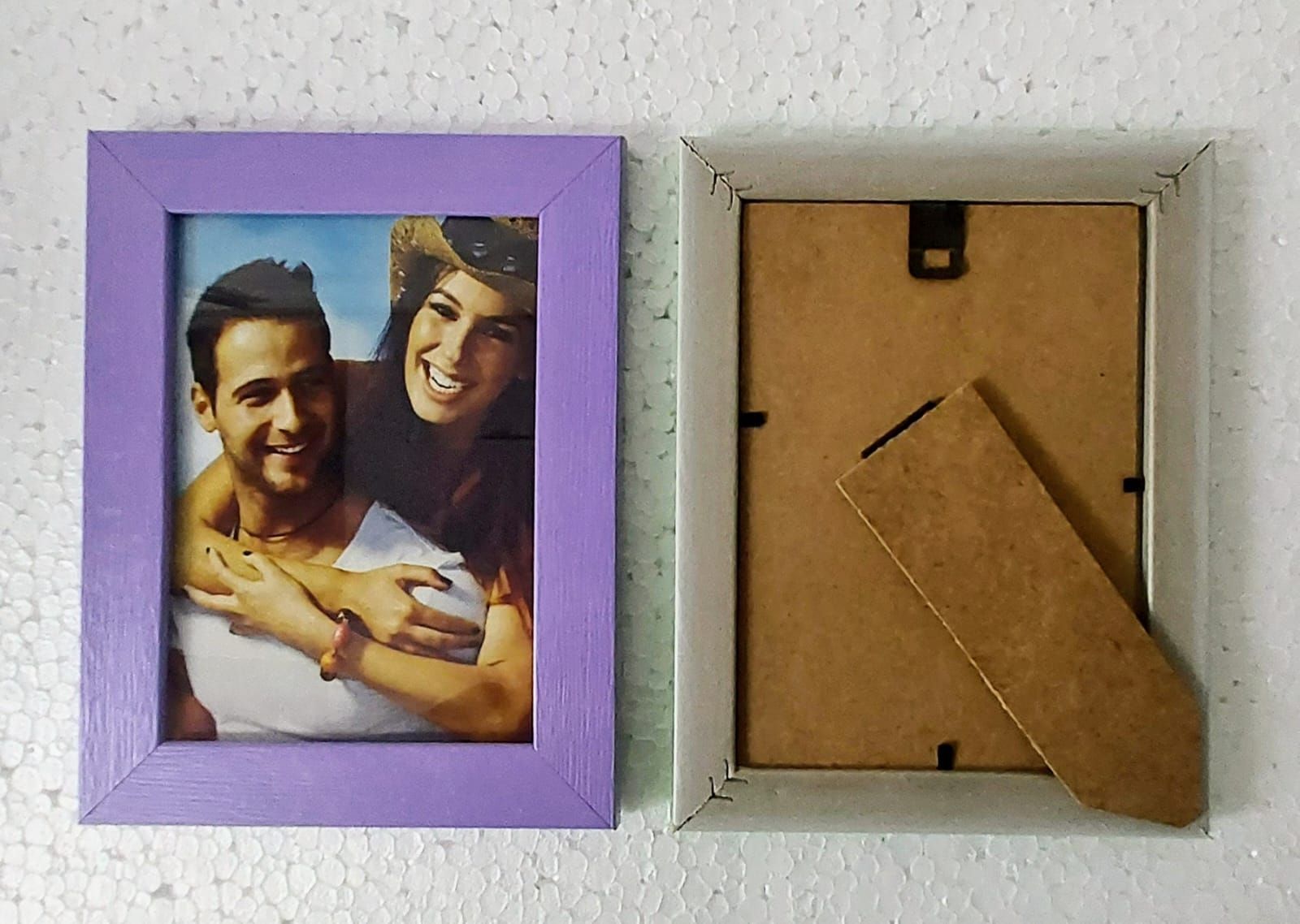 Photo frame Color Glass & Synthetic Wood @ Factory price 5X7