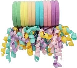 100 PCS Hair Rubber band Multicolored