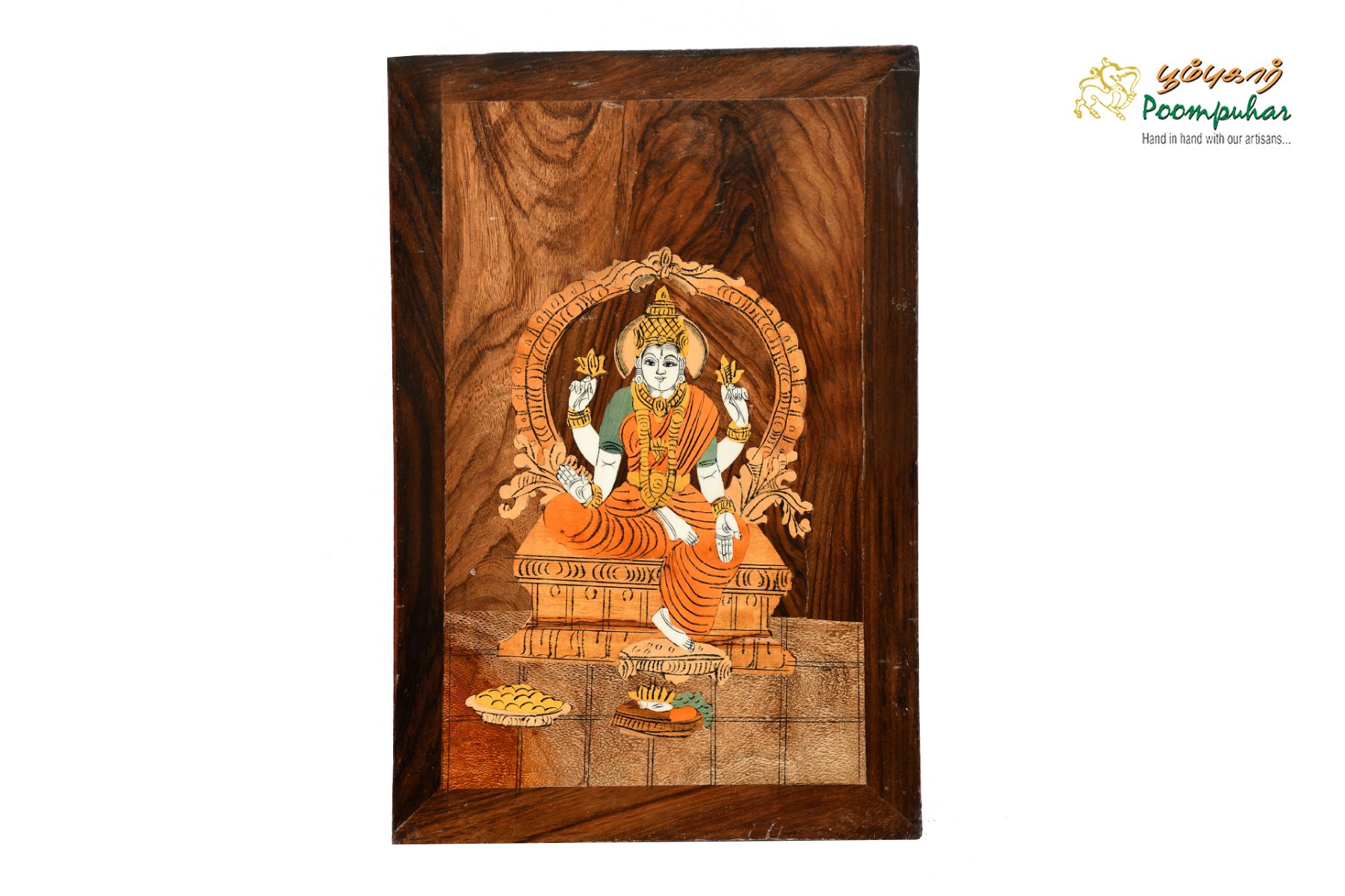 ROSEWOOD PANEL LAKSHMI 12X24 INCH