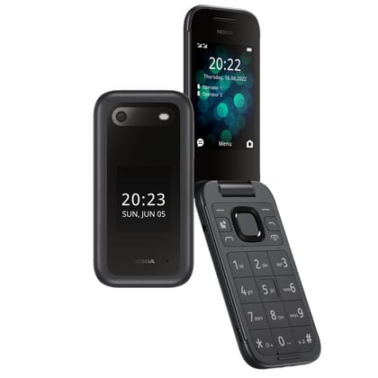 Nokia 2660 Flip 4G Volte keypad Phone with Dual SIM, Dual Screen