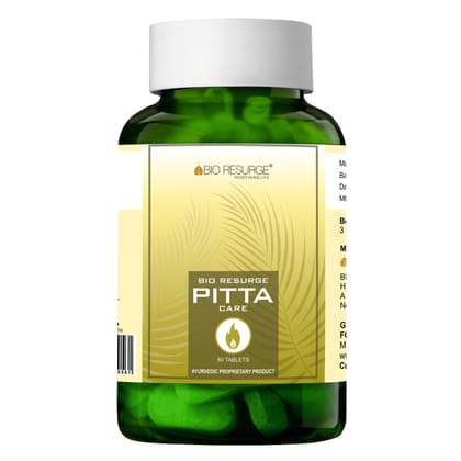 BIO RESURGE LIFE Ayurveda Pitta Balance Medicine 100% Natural and Organic