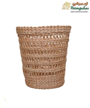 BANANA FIBER LAUNDRY  BASKAT  L-33CM,H-50CM