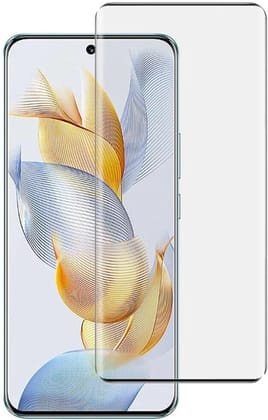 Honor 90 5G Uv  Tempered Glass Guard Full Screen Protection with Easy Installation Kit (