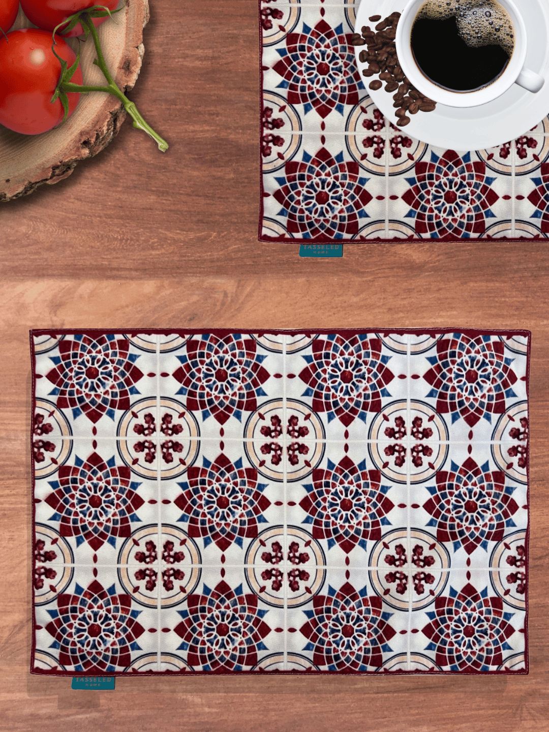 Multicolor Tile Placemat (Set of 4 & 6)