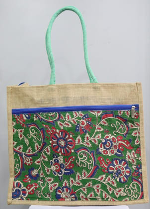 Jute conference bag (double side zip)