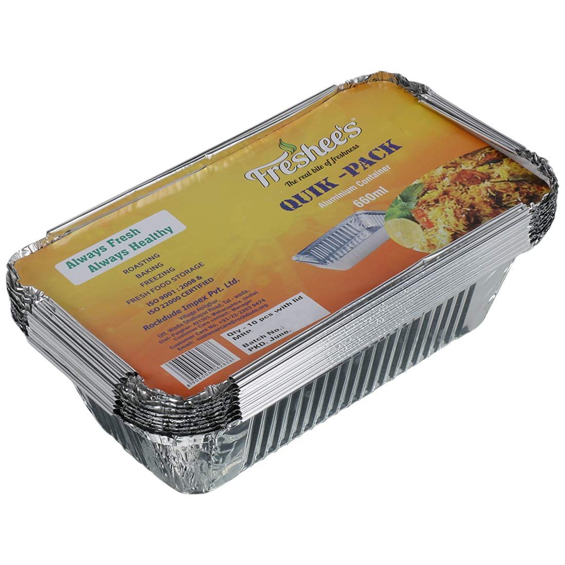 Aluminium foil best sale box