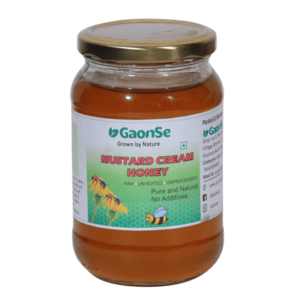 GAONSE RAW MUSTARD HONEY