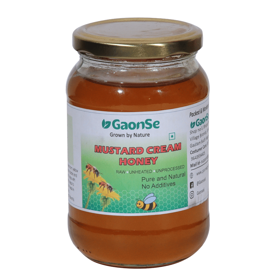 GAONSE RAW MUSTARD HONEY