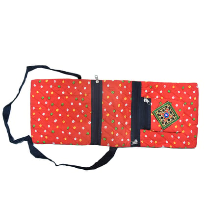 Tribes India Cotton & Sponge Red Purse