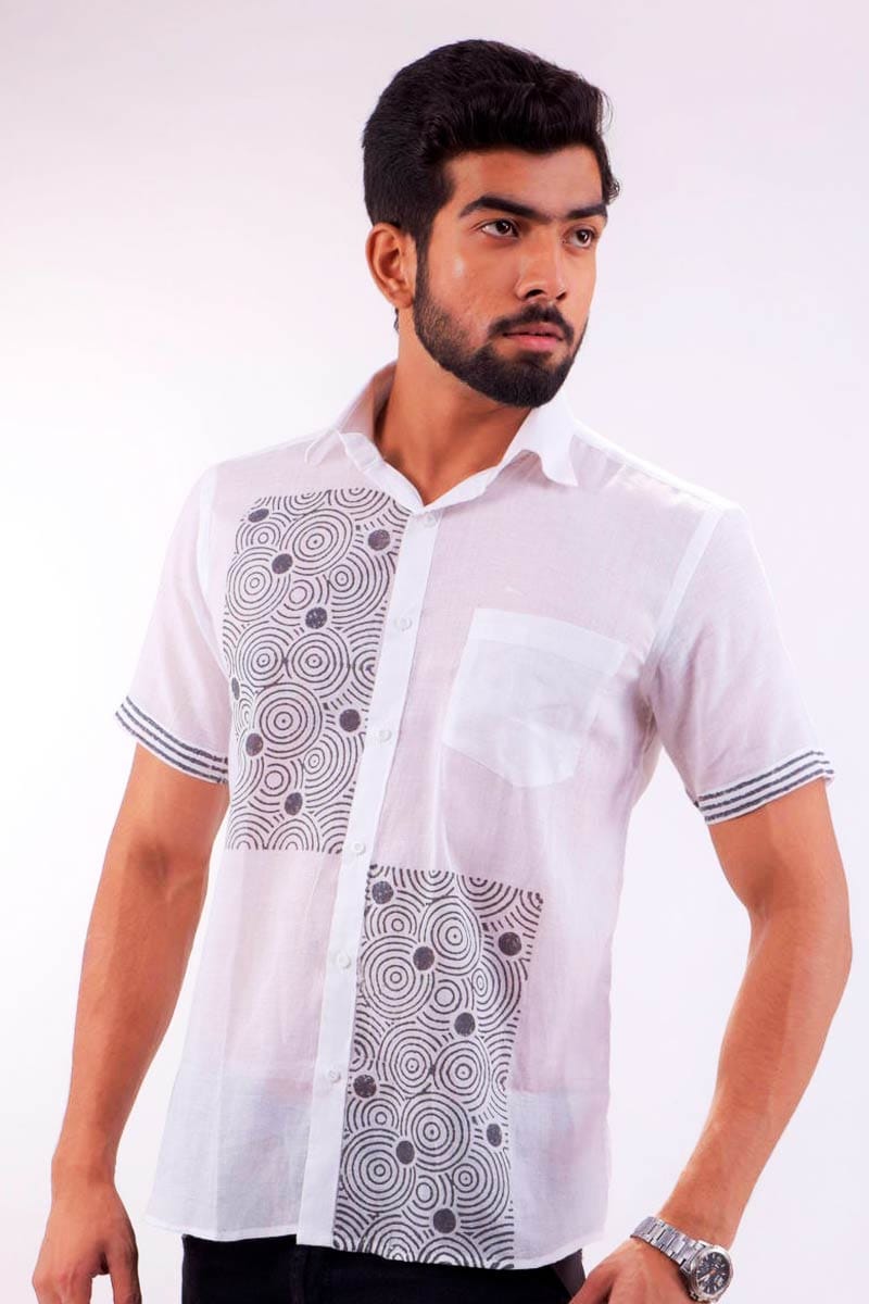 VHO INDIA17 GREY GIZA SHIRT