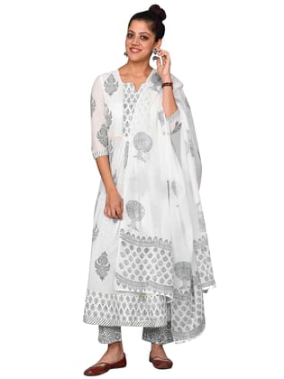 SHOOLIN Mulmul Cotton Dress for Women