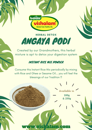 Angaya Podi (Herbal Rice Mix)