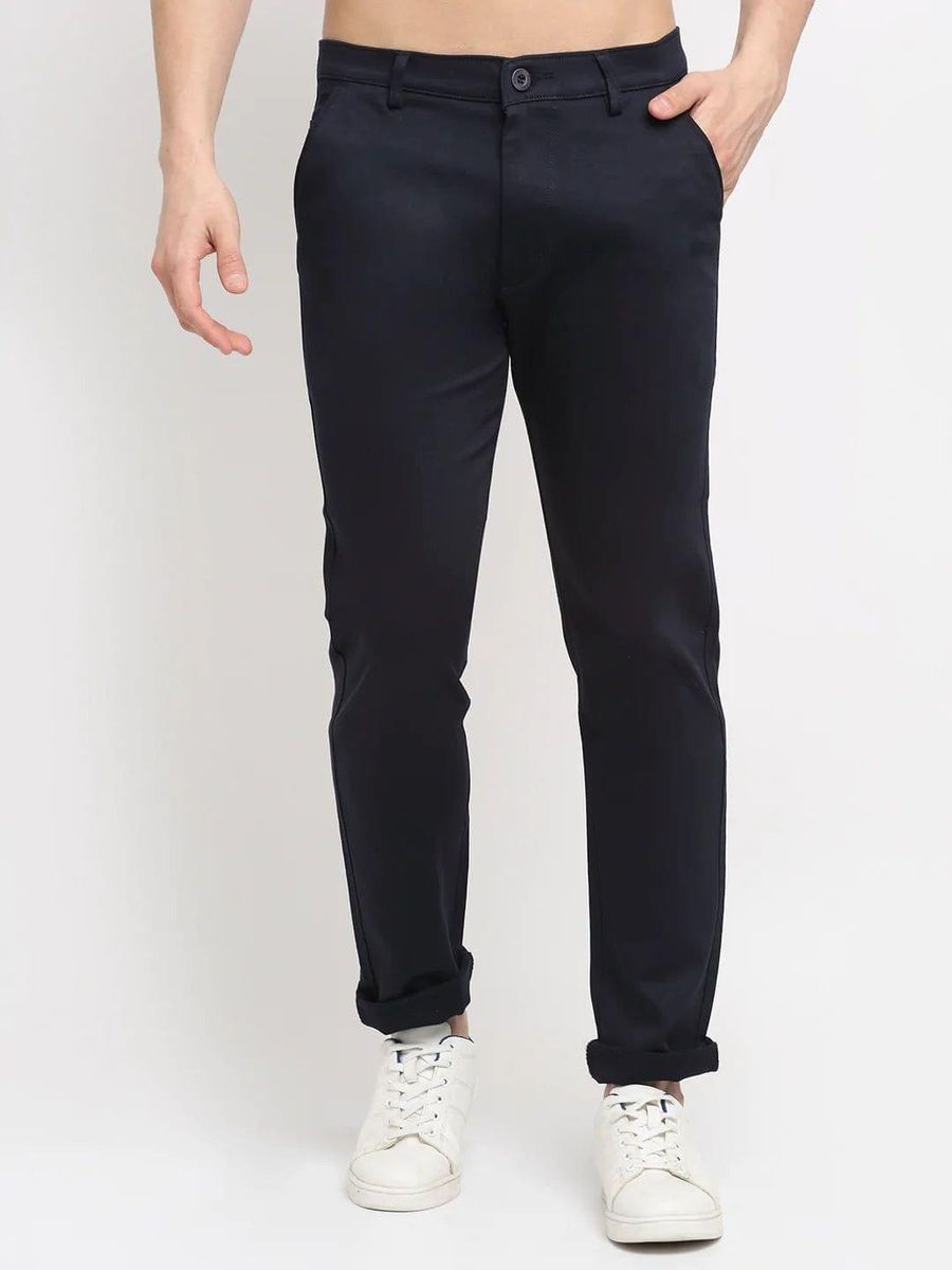 Sustainable Men's Navy Blue Chino Pants - State of Matter Apparel
