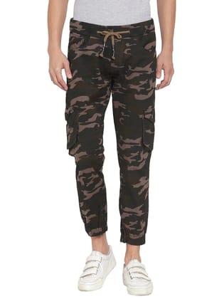 Rodamo  Men Green Jogger Trousers