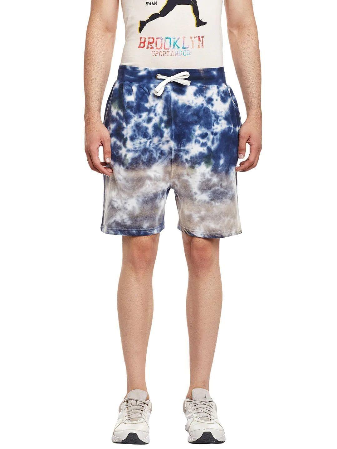 Rodamo Men Blue Slim Fit Shorts