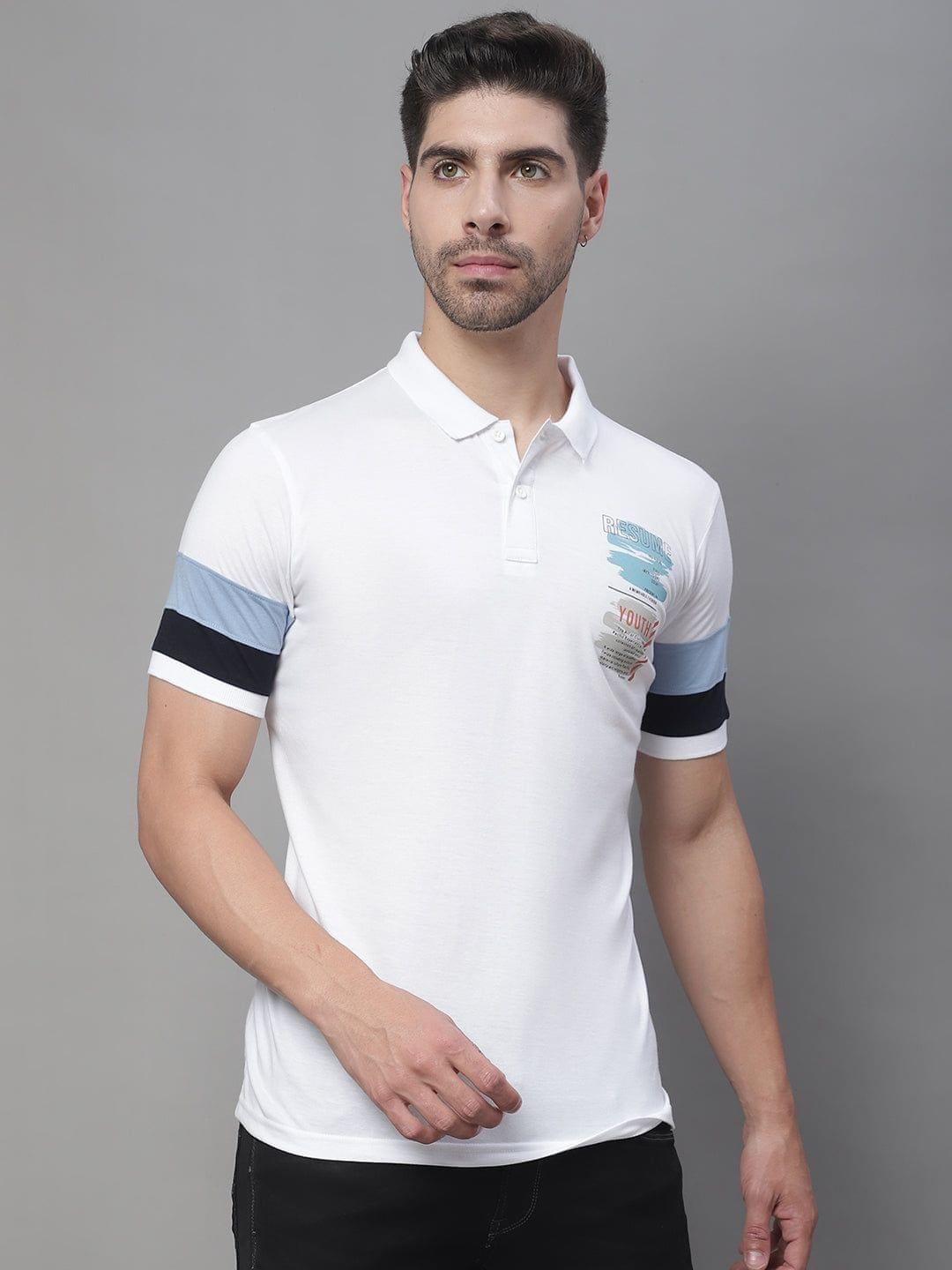 Rodamo Polo Collar Cotton Slim Fit T-shirt