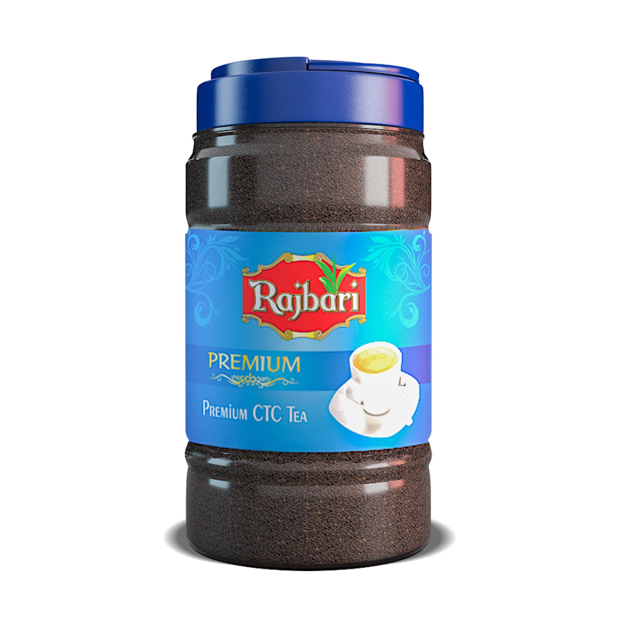 Rajbari Premium 1Kg | Premium CTC Tea | Strong & Robust Taste | Blended with Aromatic Long Leaves