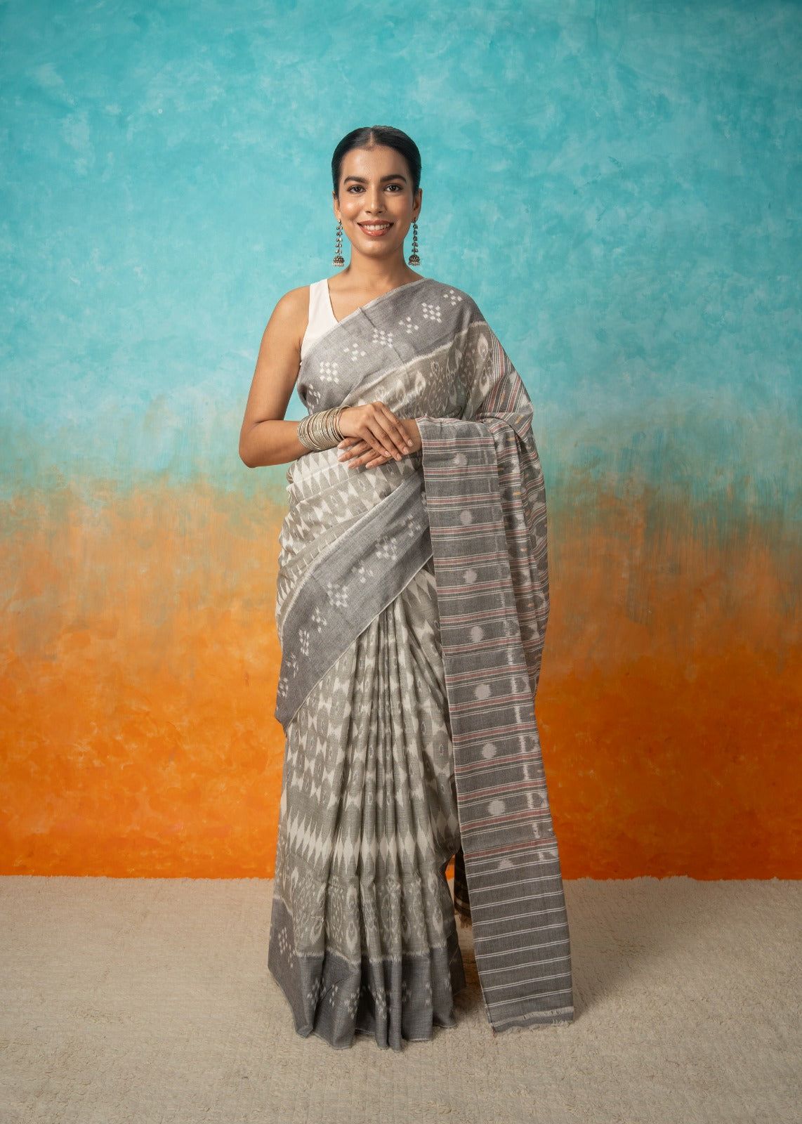 Tribal Zorba Cotton Saree