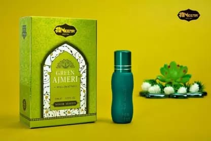 MEENA Green Ajmeri Floral Attar  (Floral)