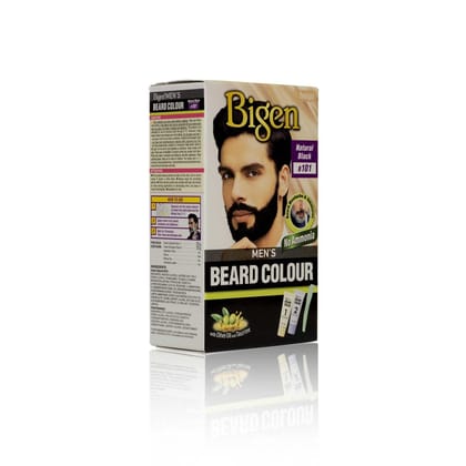 Bigen Mens Beard Colour Natural Black B101