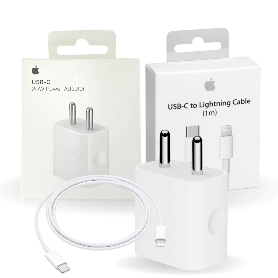Chargeur Apple USB-C 20W + Câble USB-C 1m - Pack Original Apple