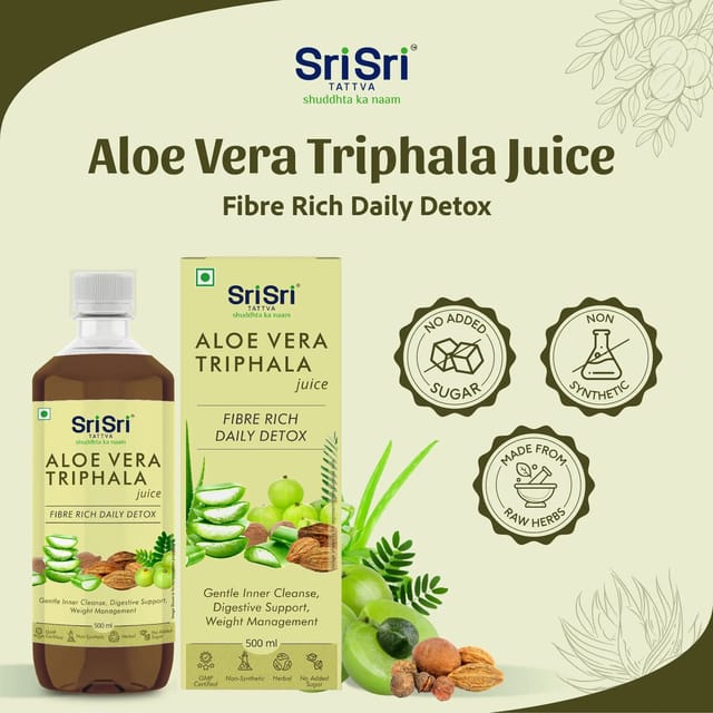 Aloe vera clearance triphala juice