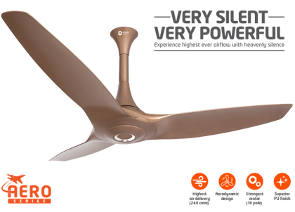 Aeroquiet 1200mm 1 Star Ceiling Fan (White)