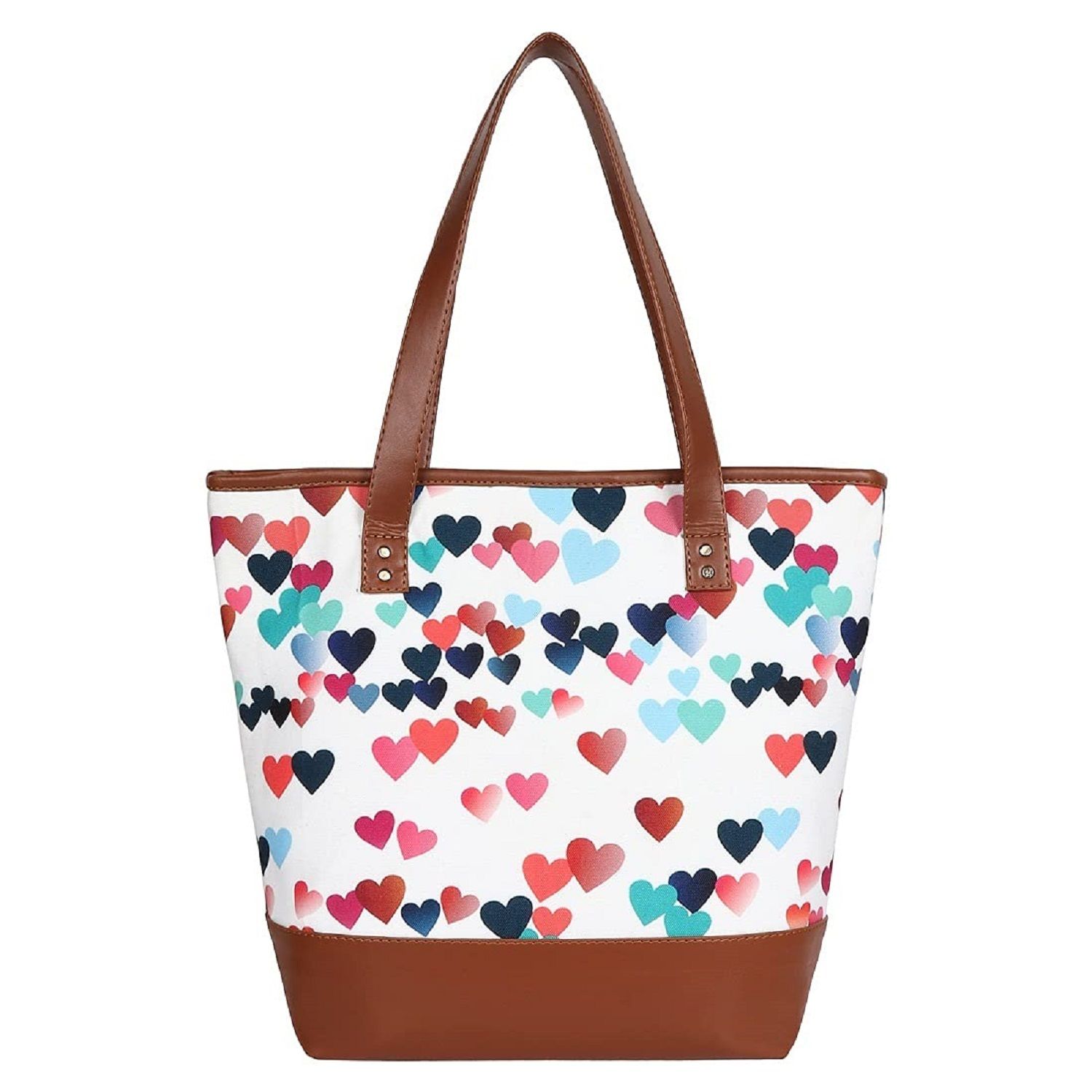 Lychee bags Women Canvas Print Tote Bag