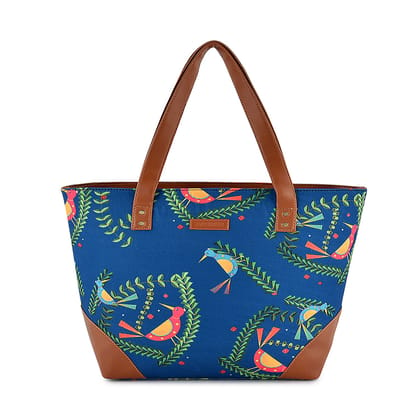 Lychee bags Women Canvas Print Tote Bag