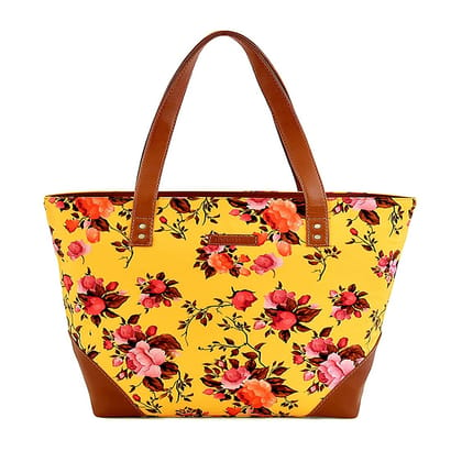 Lychee bags Women Canvas Print Tote Bag