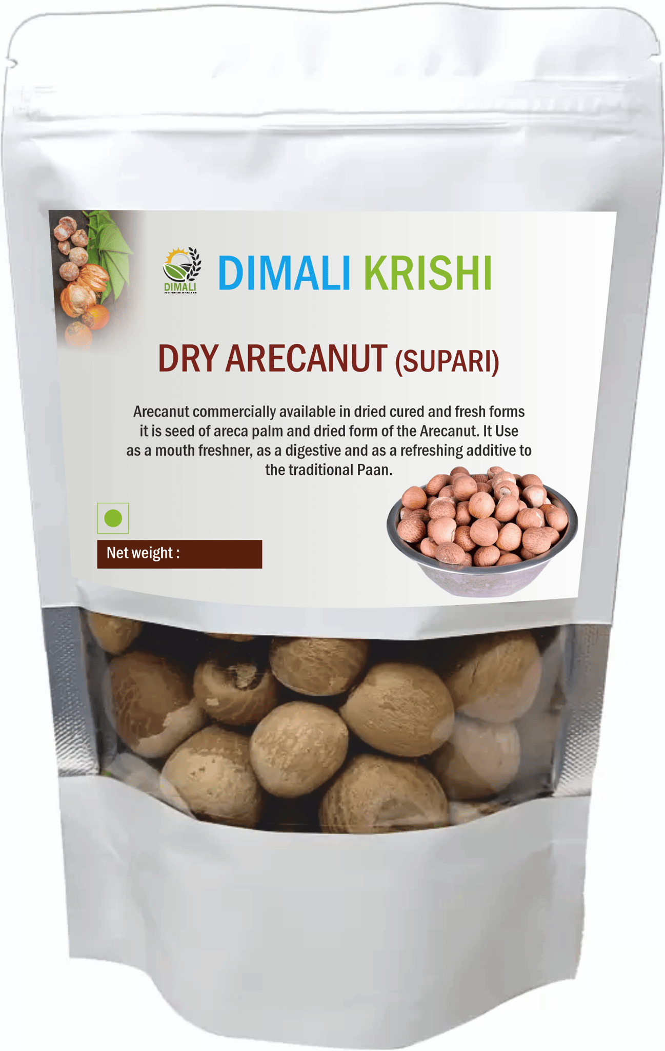 Dry Areca Nut