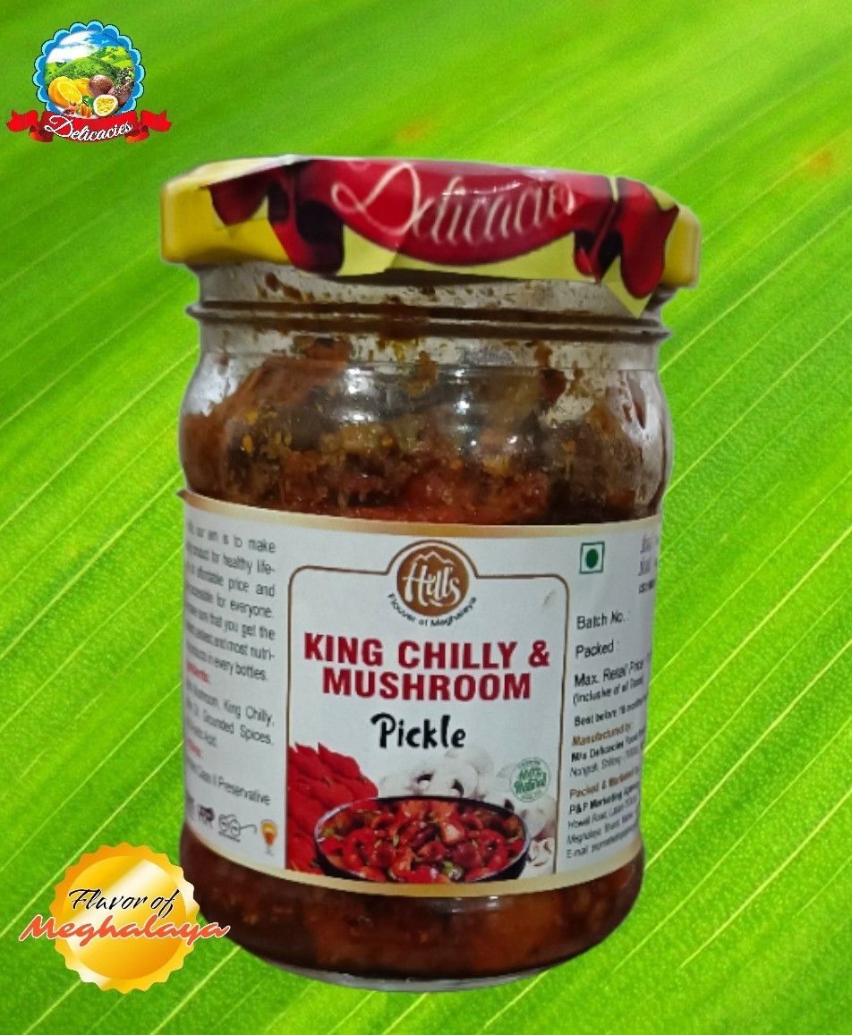 King Chilly & Mushroom Pickle